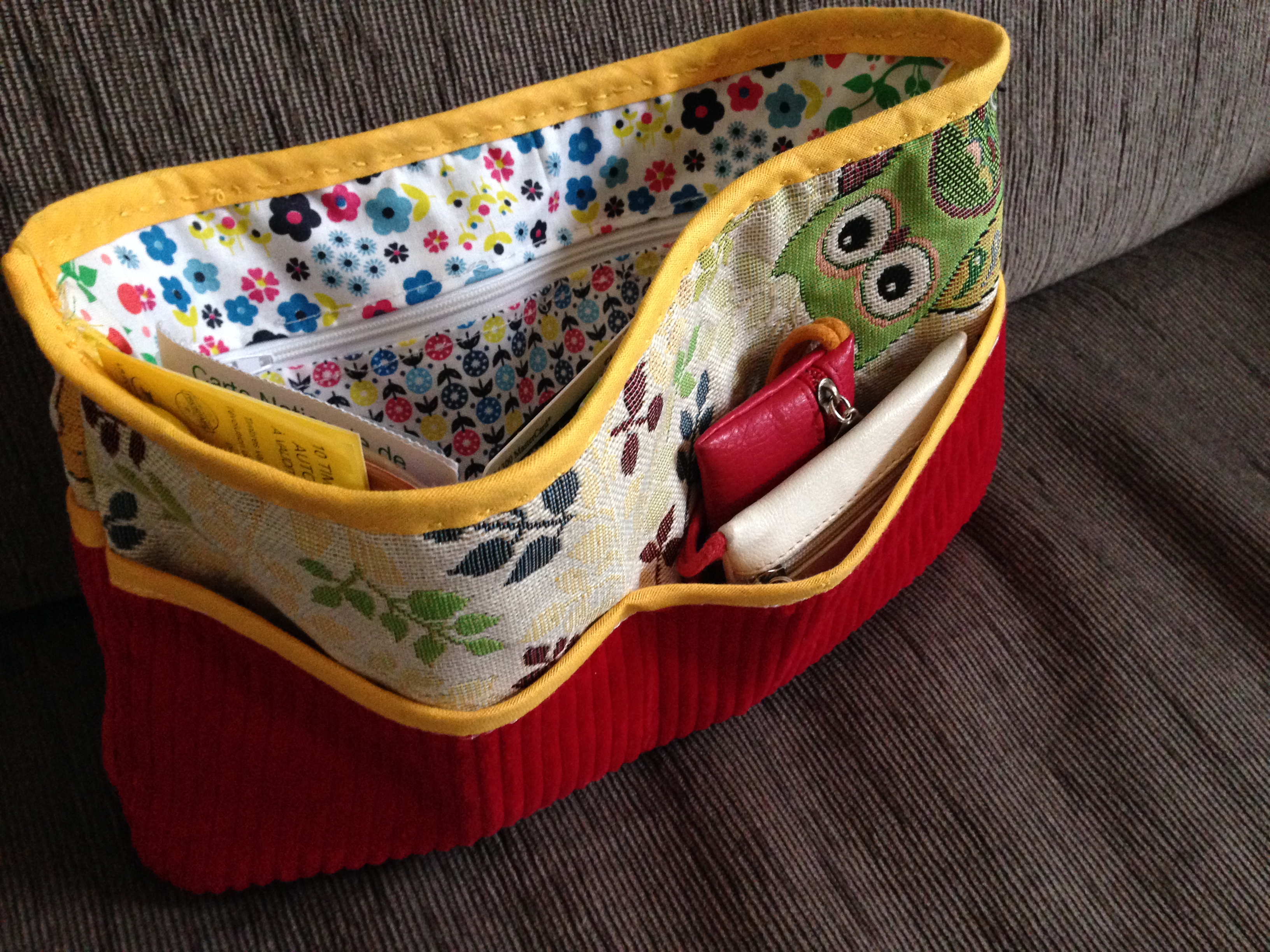 Organisateur de sac pop couture
