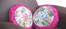 Coussins british et romantiques