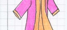 Kimono réversible