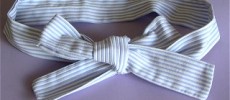 Ceinture nouée