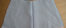 Doubler un tissu transparent ou mou