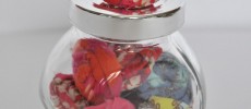 Fleurs en tissu