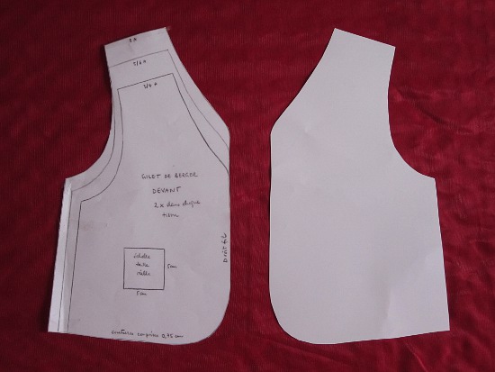 patron couture veste bebe