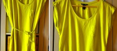 La tunique devient T-shirt