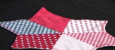 Etoile de Noël en patchwork