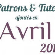 Tutos couture d&rsquo;Avril 2013