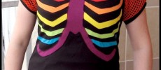 Appliqué inversé sur du jersey