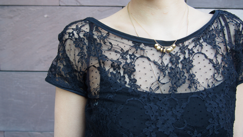 patron couture haut dentelle