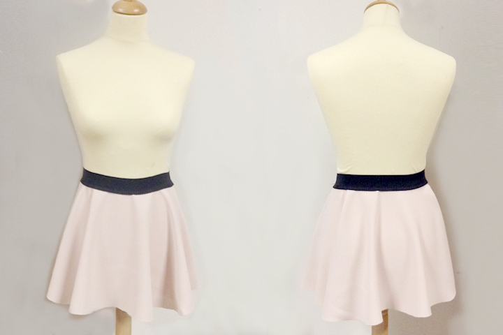 patron couture jupe patineuse