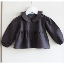 Blouse col claudine Billie