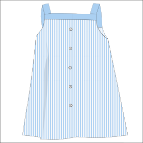 Top d’été à boutons