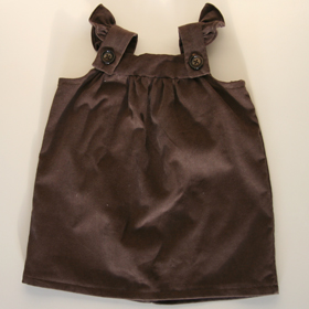 Robe à bretelles bébé