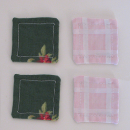 Jeu de memory en tissu