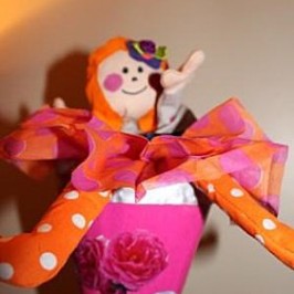 Marionette Princesse dans un cône