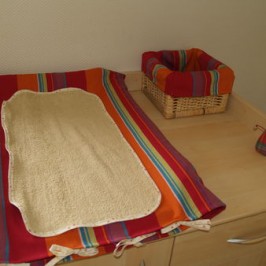 Housse de matelas à langer