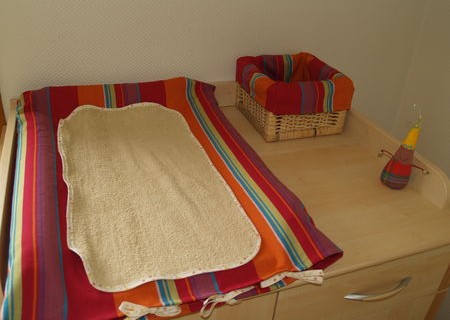 Housse de matelas à langer