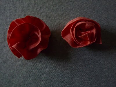 Fleurs en tissu