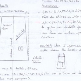 Robe à bretelles