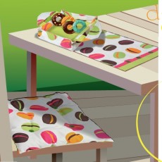 Kit déco table jardin