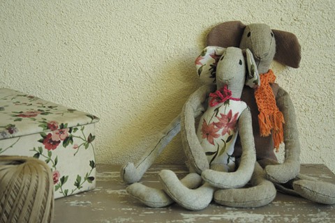 Doudou souris récup