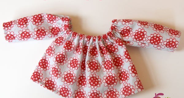 Blouse pour poupée