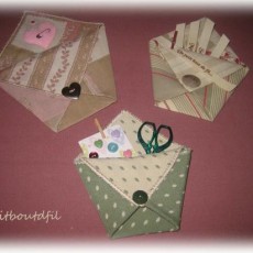 Pochettes origami