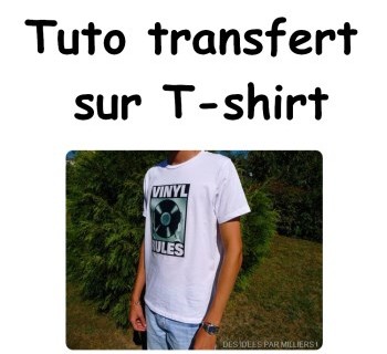 Transfert sur T-shirt
