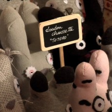 Doudou chaussette Totoro