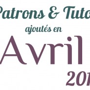 Tutos couture d’Avril 2013