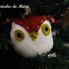 Hibou de Noël