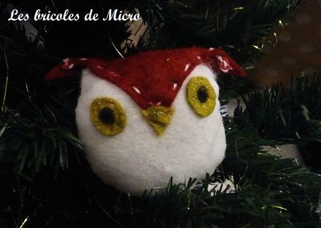 Hibou de Noël