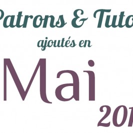 Tutos couture Mai 2013