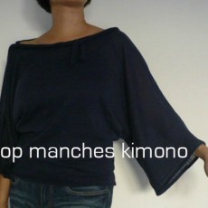 Top manches kimono