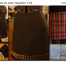 Jupe trapèze T38