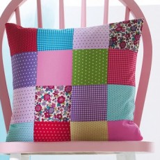 coussin patchwork