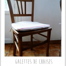 Housse galette de chaise