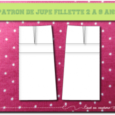 Patron jupe fillette