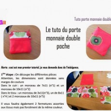 Porte-monnaie double-poche