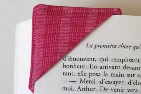 Marque-page coin