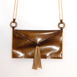 Pochette en cuir