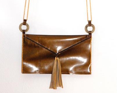 Pochette en cuir