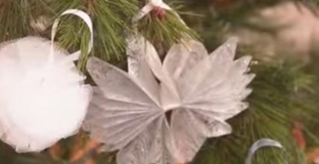 Décorations de Noël en tissu