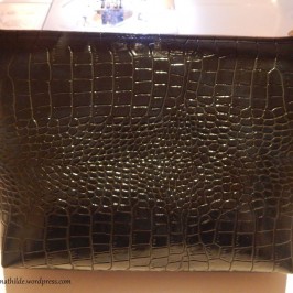 Trousse en simili cuir