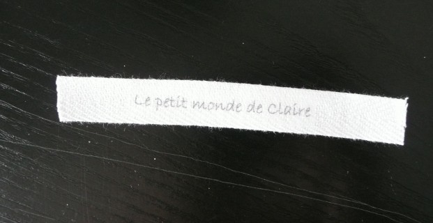 Etiquettes faites maison