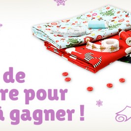 Gagnantes des Lots de Noël tissus.net