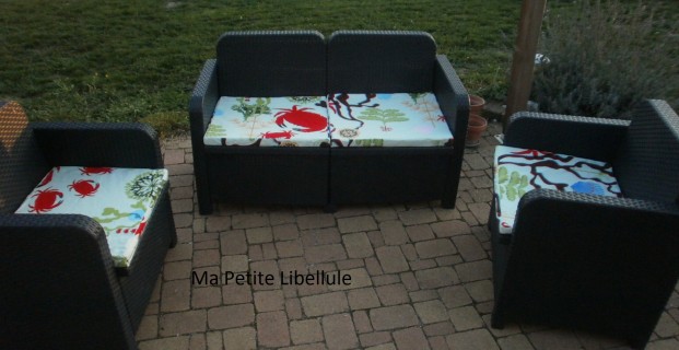 Housse pour salon de jardin