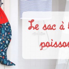 Sac à linge poisson