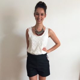 Tuto pour coudre un short d’été taille haute