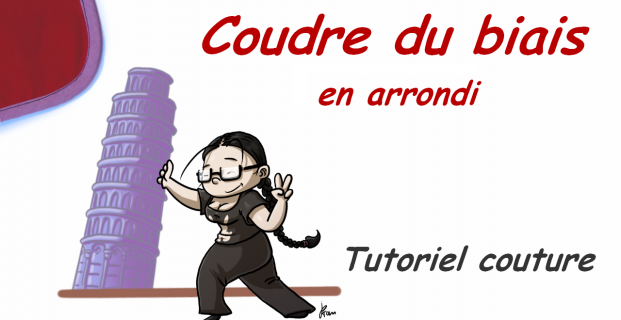 Coudre du biais en arrondi