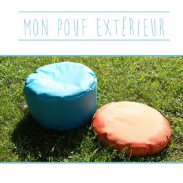 Pouf d’extérieur